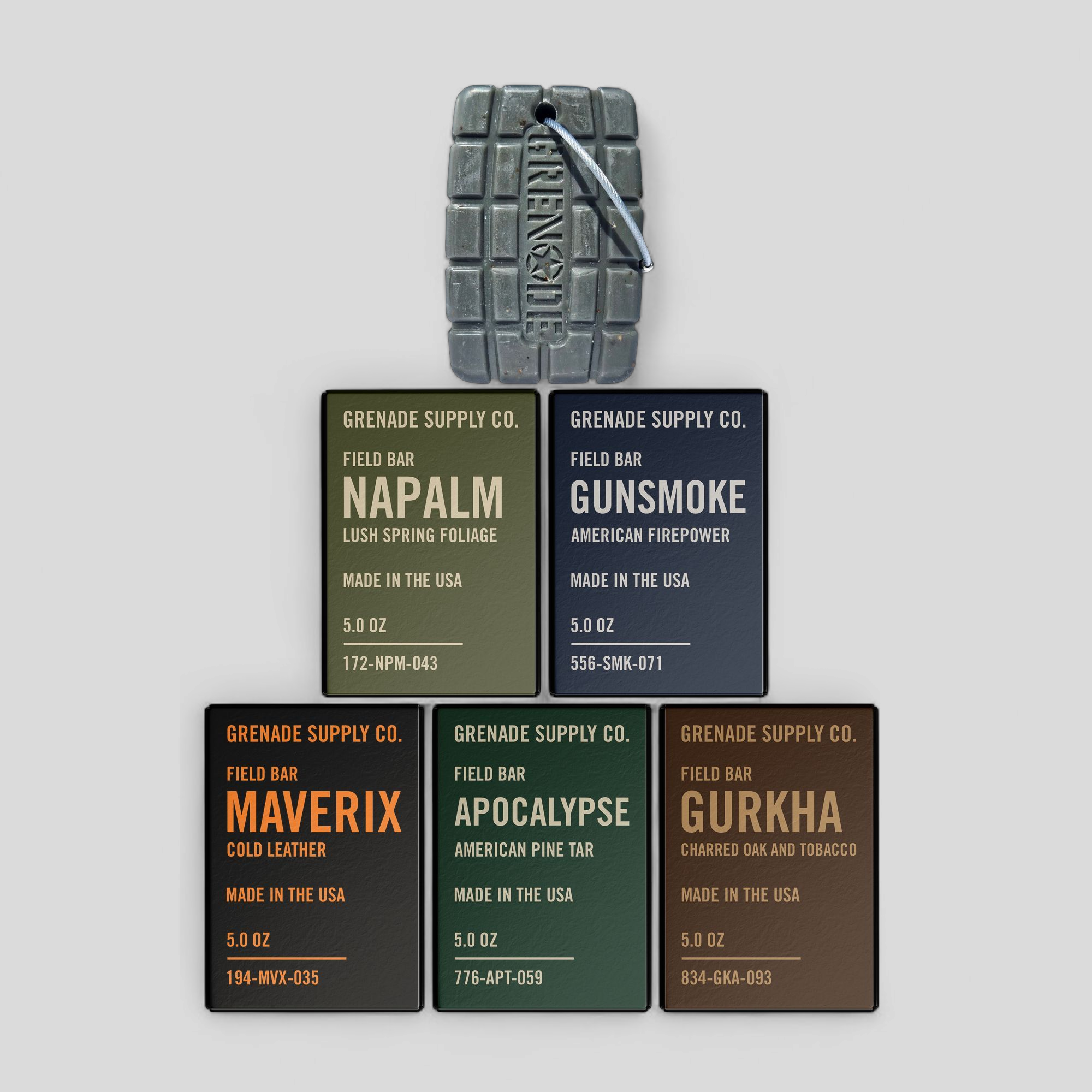 Grenade Field Bar Variety 5-Pack