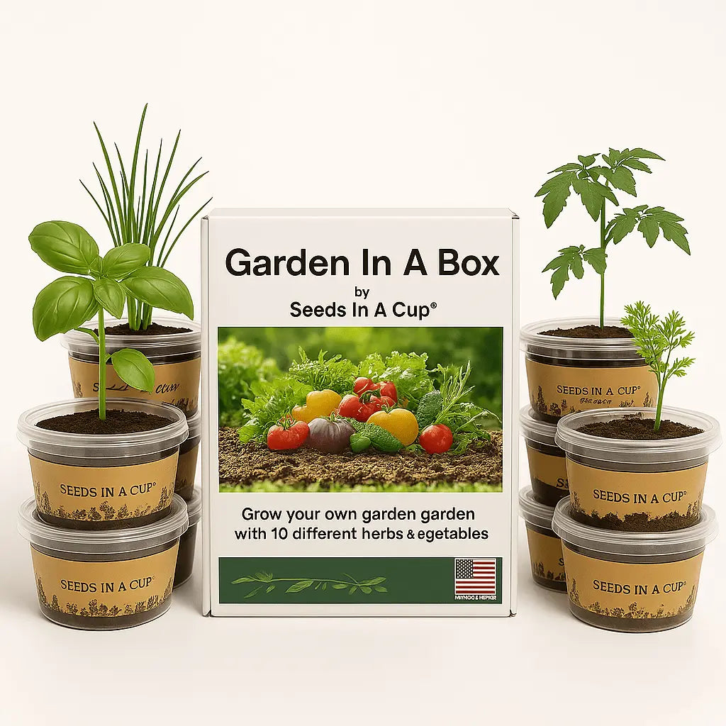 Seeds In A Cup®: Entire Garden in a Box- Choose 5 Pack!