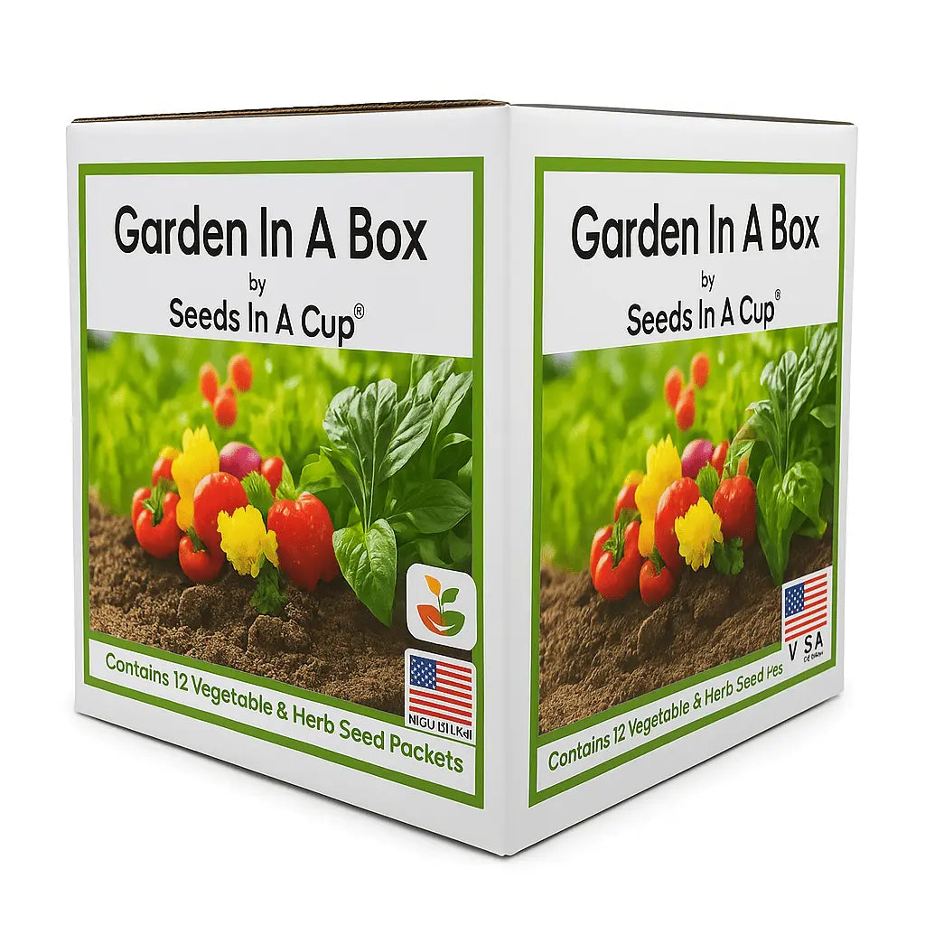 Seeds In A Cup®: Entire Garden in a Box- Choose 5 Pack!